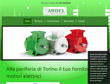 Tablet Screenshot of motorielettricitorino.com